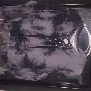 Long sleeve tye dye shirt